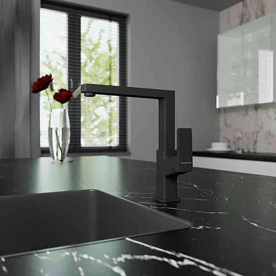 СUBE Kitchen змішувач для кухні Black Matt Київ