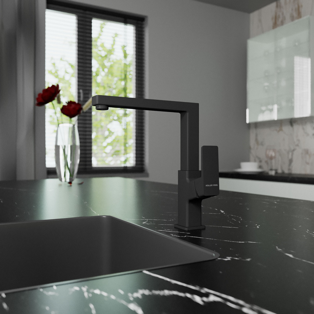 СUBE Kitchen смеситель для кухни Black Matt Киев - изображение 2