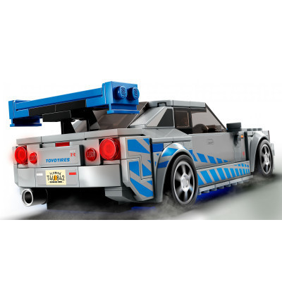 Конструктор LEGO Speed Champions «Подвійний форсаж» Nissan Skyline GT-R (R34) 319 деталей (76917) Вінниця - фото 5