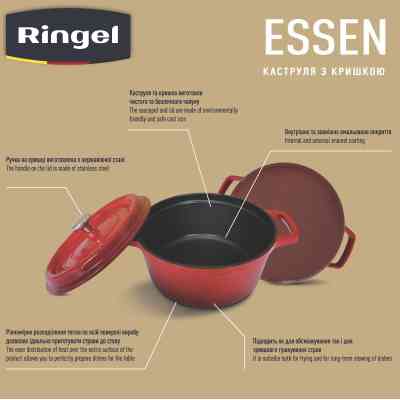 Каструля Ringel Essen 2 л (RG-2300-20) Вінниця