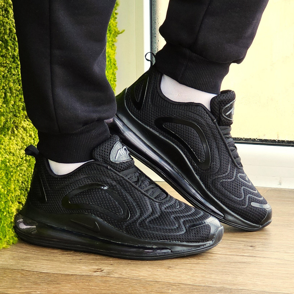 Кросівки Nike 720 Чорні з Амортизацією Жіночі Найк (розміри: 40,41,42,43) Дніпро - фото 4