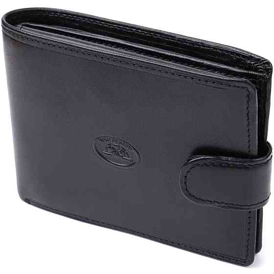 Бумажник мужской из гладкой натуральной кожи Tony Perotti 20853_1 (396A-Q nero) Черный Киев