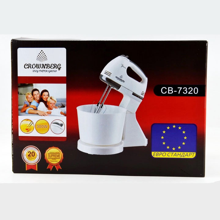 Миксер с высокой мощностью, Миксер кухонный помощник Двухвенчиковый для кухни YT-72 Львов - изображение 8