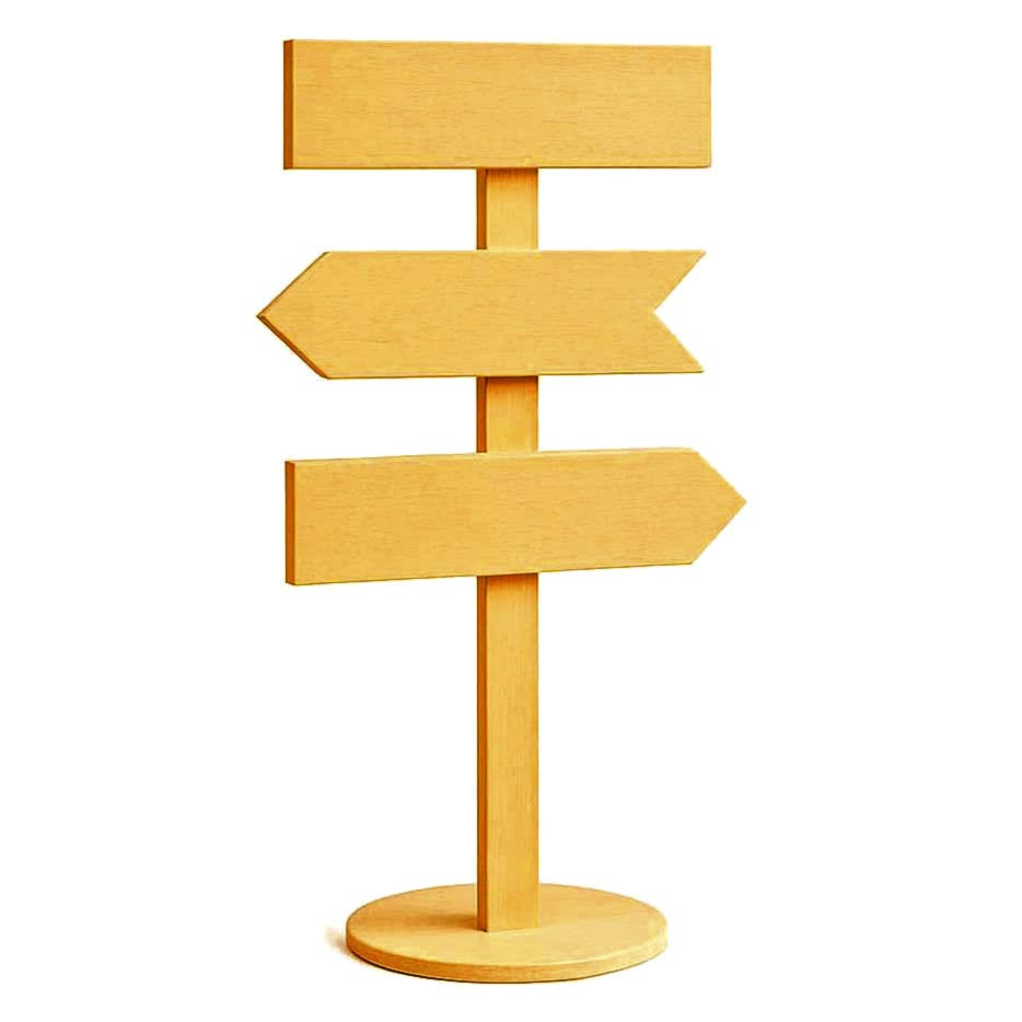 Напольная стрелка-указатель 