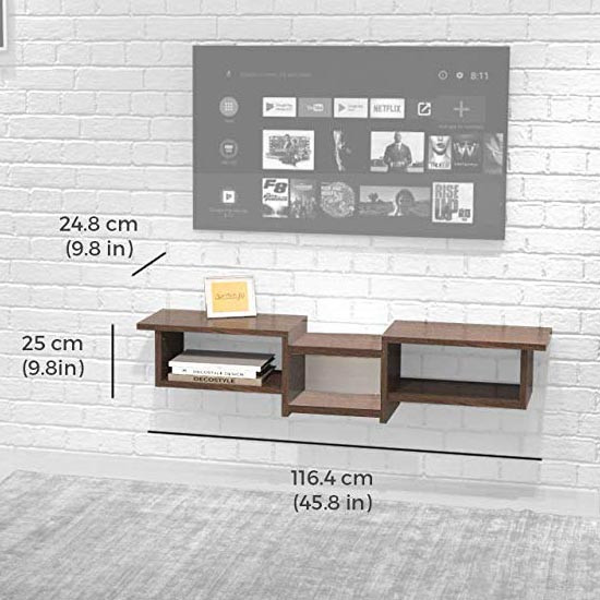 Полиця для роутера "Тапа" мокко Миколаїв - фото 4