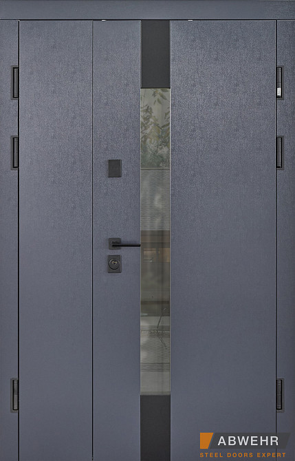 Двери уличные, модель Tower 527 ТЕРМОРАЗРЫВ 3 контура уплотнения 1200 Киев - изображение 1