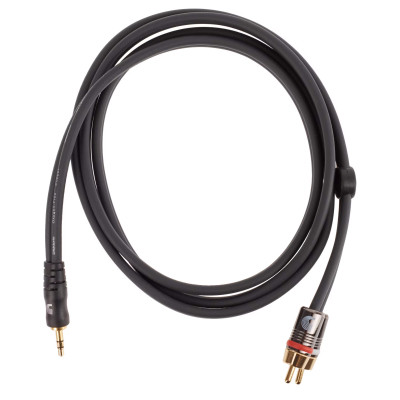 Інсертний кабель D&apos;Addario Custom Series Dual RCA to 3.5 Stereo Mini Jack Cable (1.5m) (PW-MP-05) Вінниця - фото 2