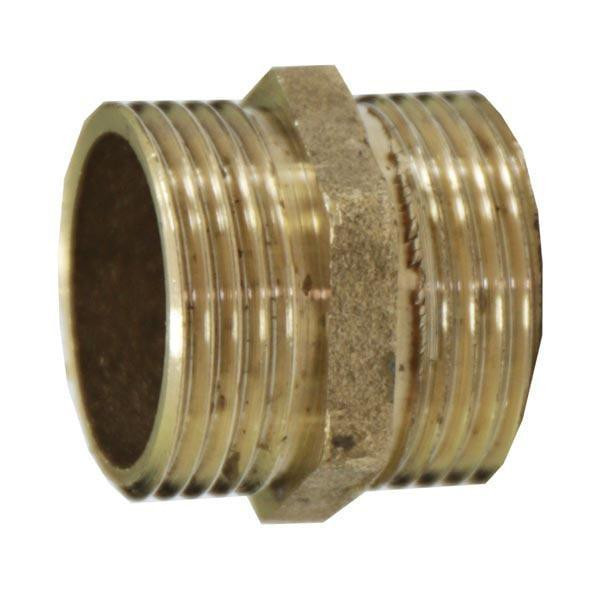 Ніпель 1''х1'' Україна, латунь Харків - фото 2