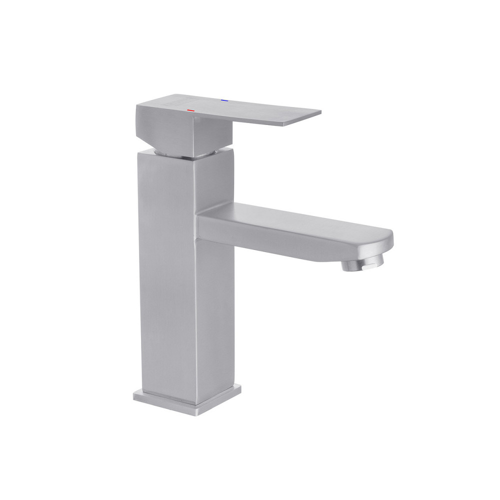 Набор смесителей Kroner Edelstahl Kubus-ESG010 + смеситель Edelstahl Kubus-ESG060 + штанга для душу Edelstahl Киев - изображение 2