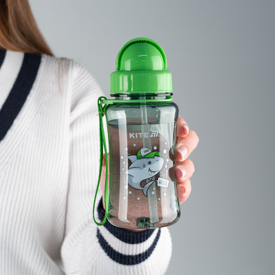 Поїльник-непроливайка Kite Shark, 350 мл, сіра (K25-399-1) Вінниця - фото 4