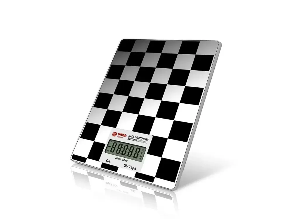Ваги кухонні електронні BITEK BT-8078 до 10 кг з LCD дисплеєм, точні побутові ваги для кухні Одеса - фото 5