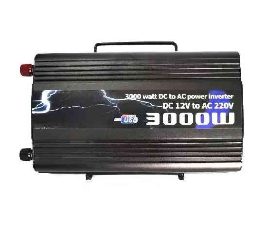 Универсальный автомобильный инвертор UKC 12V/220V 3000W преобразователь напряжения Винница