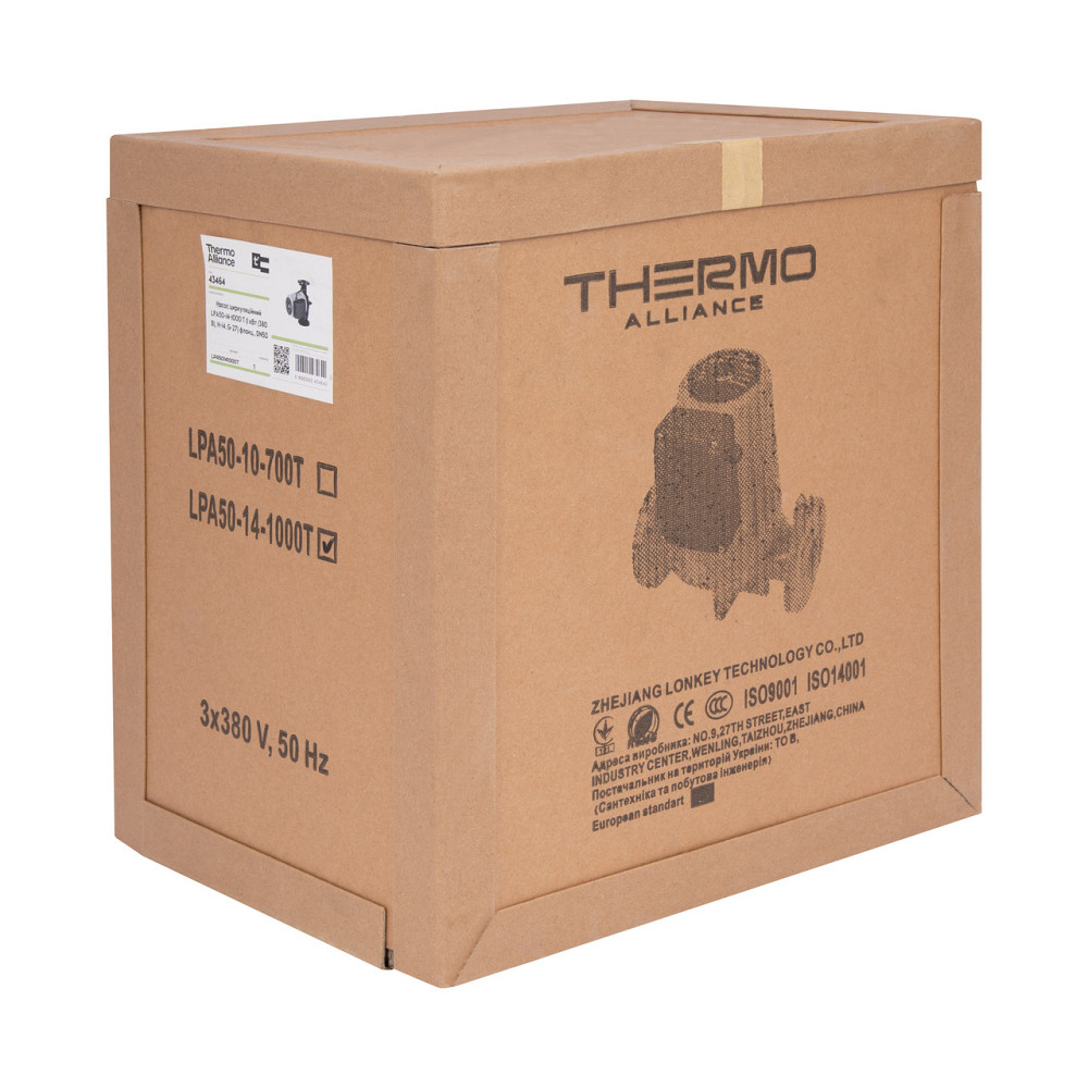 Насос циркуляційний Thermo Alliance LPA50-14-1000 Київ - фото 9