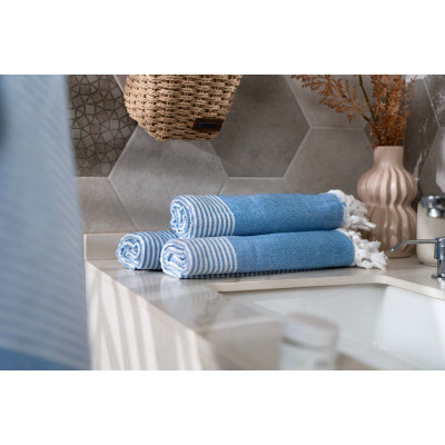 Рушник Ardesto SPA 90х180см 100% бавовна, синій (ART2690BL) Вінниця - фото 7