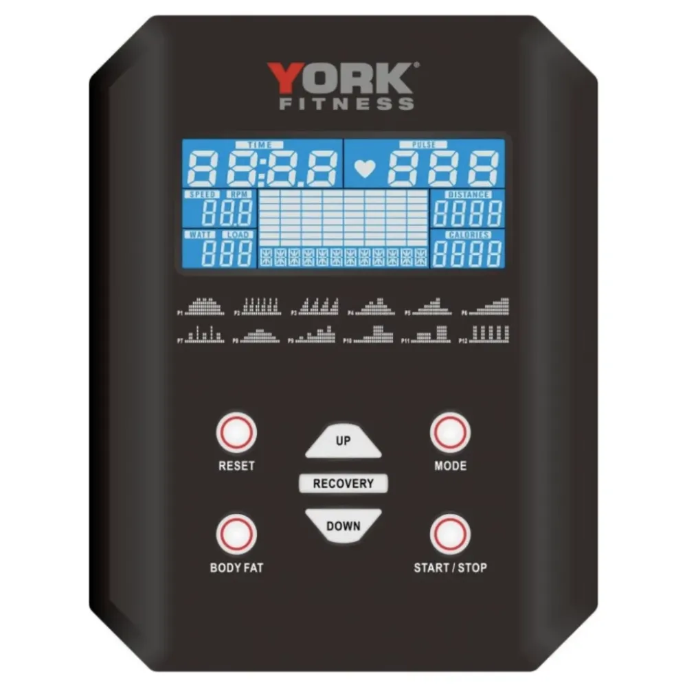 Велотренажер электромагнитный York Fitness C415 серый Киев - изображение 10