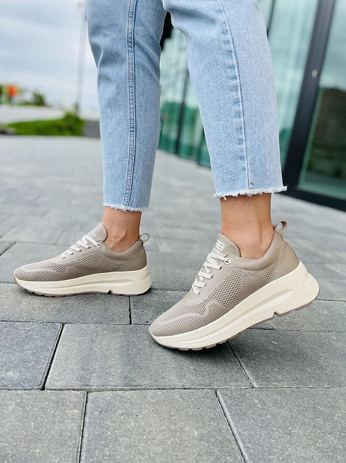 ALEX BENZ Кросівки жіночі ALEX BENZ 21205 ST капучіно (весна-літо, шкіра натуральна) (5024) Коломия - фото 2