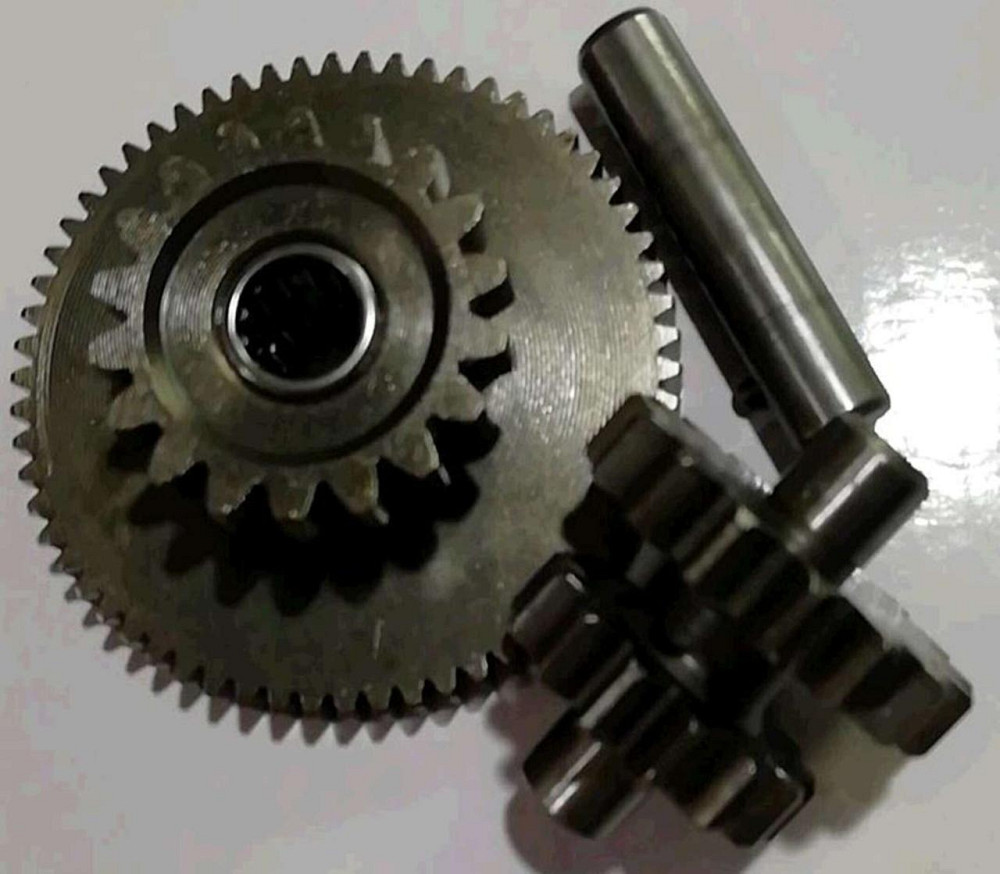 Шестерні КПП мотоцикл 4T CG125/150 (+вал) JH Мукачево - фото 1
