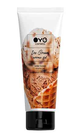 Универсальный ароматизированный увлажняюший гель-лубрикант OYO - Ice Cream aroma gel, 75 ml. Sex Aura Киев