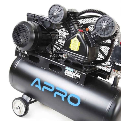 Компресор двоциліндровий 2,2кВт 402л/хв 8 бар 50л пасовий 2 крана APRO Житомир - изображение 8