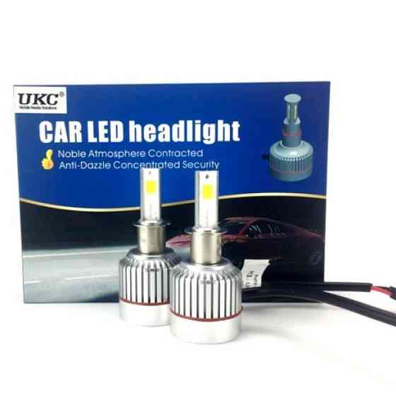LED Автолампи в Фари H3 (ВідеоОбзор) Дніпро