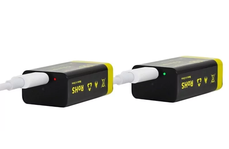 Акумулятор Крона 850mAh 9v USB (Чорний) Вінниця - фото 3