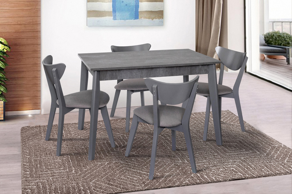 Стіл обідній ПОРТЛЕНД (1130+500)*695, cірий Киев - изображение 1