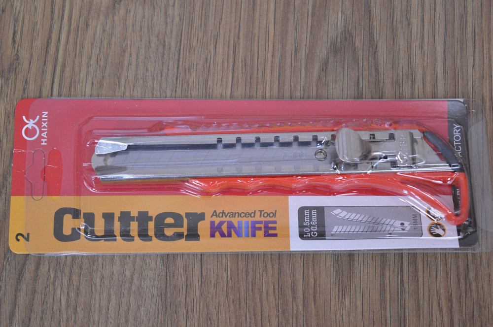 Нож канцелярский (строительный) 101 Полтава - изображение 1