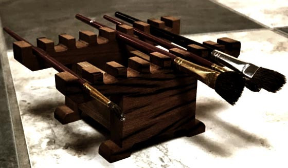 Органайзер для пензлів "Донтілет" капучино Миколаїв - фото 1