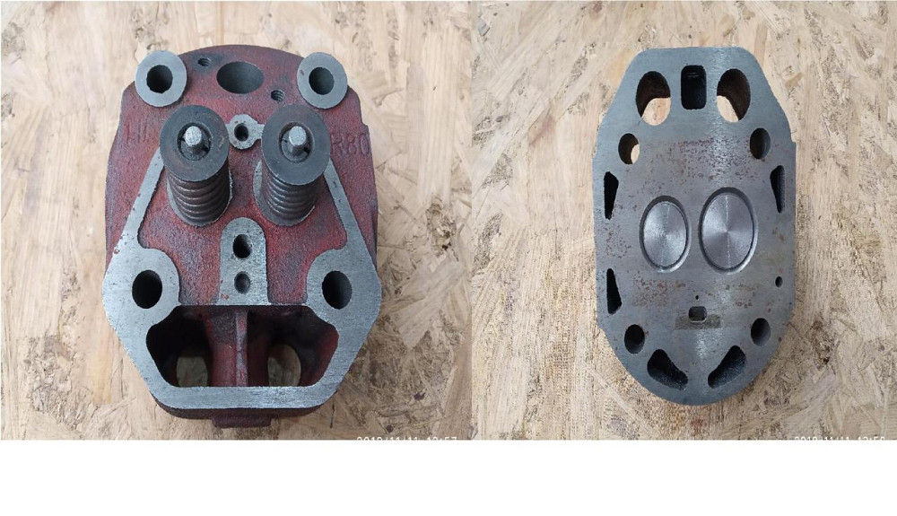 Головка циліндра мотоблок 180N (9Hp) (у зборі, під поршень із вибіркою) Мукачево - фото 1