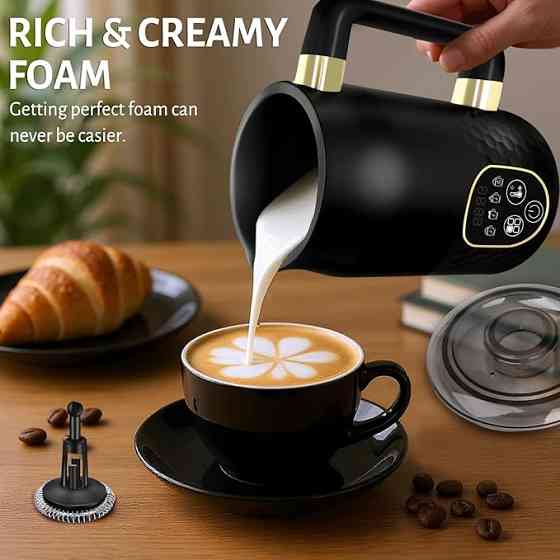 Капучинатор, спінювач молока MF0803 з LED-дисплеєм та контролем температури Луцьк