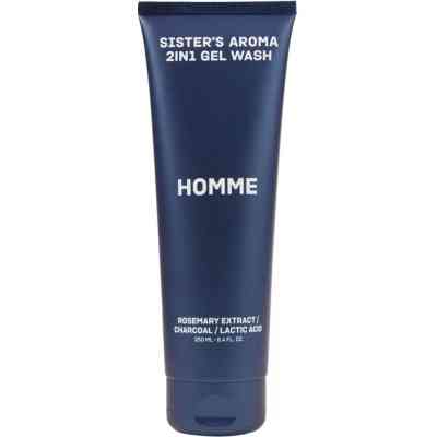 Гель для душу Sister's Aroma 2 in 1 Gel Wash Homme 250 мл (4820227786268) Вінниця