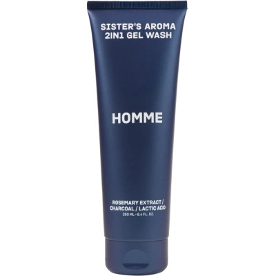 Гель для душа Sister's Aroma 2 in 1 Gel Wash Homme 250 мл (4820227786268) Винница - изображение 1