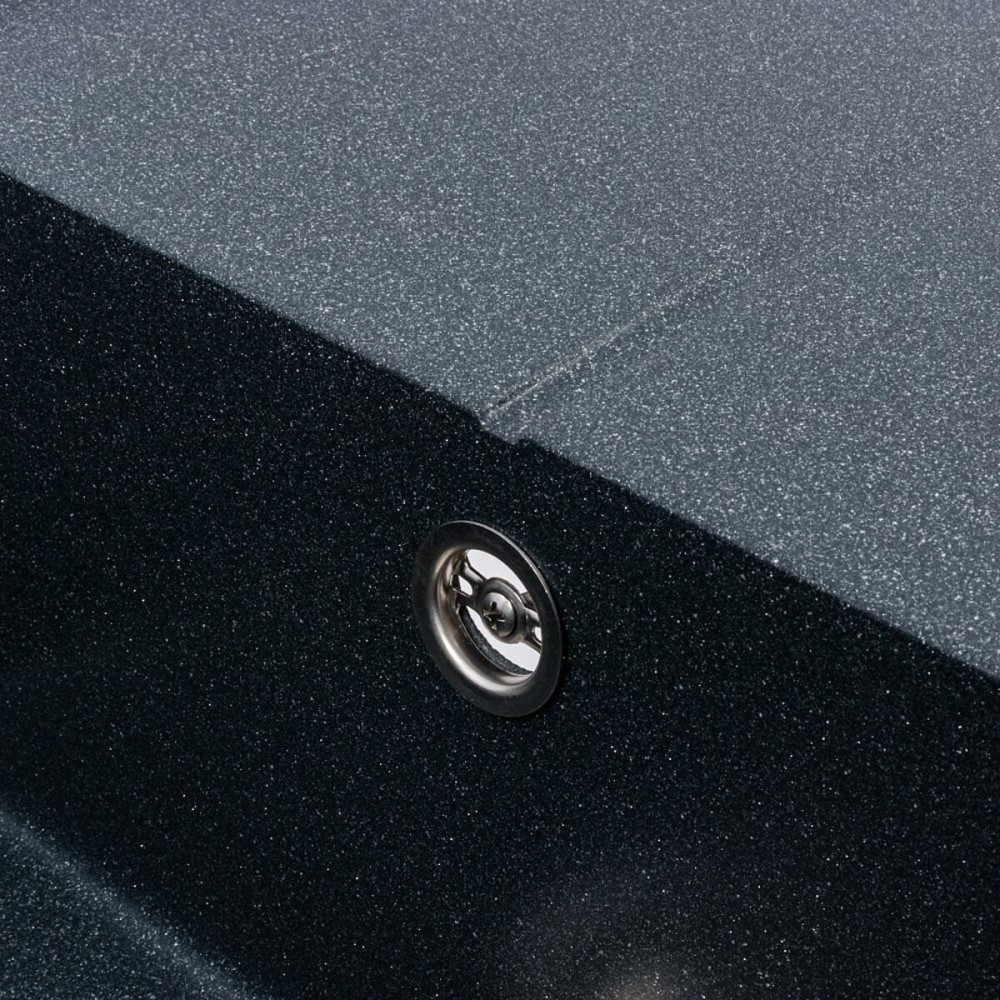 VALESO Гранітна мийка VALESO CRIPTA 6550 матова Антрацит Коломыя - изображение 7