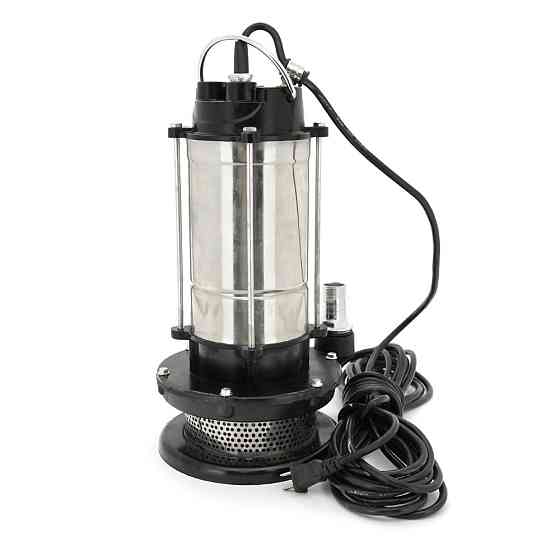 Погружающий насос, 1800W, 220V, до 5 м3/ч, подъем до 32 м, 25мм, нержавеющая сталь, 390х220х240 мм, 9.554 кг. + переходник Киев