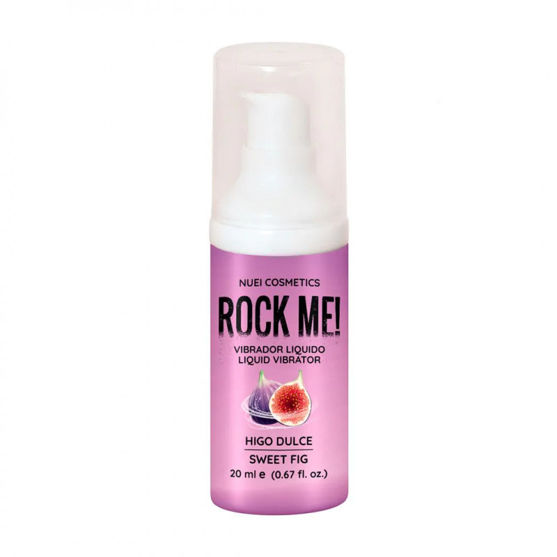 Рідкий вібратор смак: солодкий інжир ROCK ME!, 20 мл Nuei (Іспанія) Sex Aura Київ - фото 2