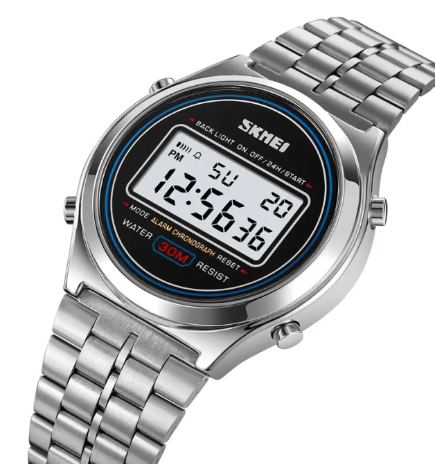 Чоловічий наручний годинник Skmei 2146 вінтаж Сріблястий Вінниця - фото 2