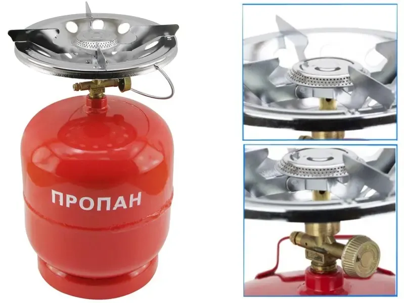 Кемпинговый газовый баллон Турист на 8 л. Коломия - фото 3