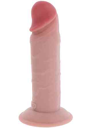Фалоімітатор реалістичний на присосці TOY JOY Deluxe Dual Density, 20 × 5 см Sex Aura Київ