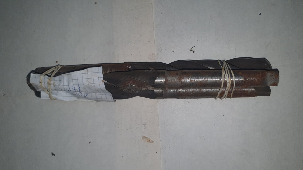 Сверло с коническим хвостовиком 19.0 мм. Р6М5. СССР. Харьков - изображение 1