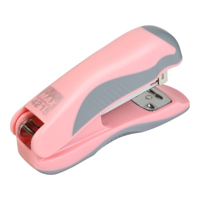 Степлер Buromax пластиковый PASTEL, 20 листов, (скобы №24, 26), 111 х 62 х 32 мм, розовый (BM.4215-10) Винница - изображение 2