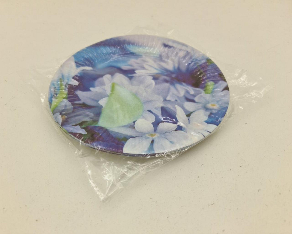 Паперова тарілка з малюнком 18 см "No 25" Весна" 10 шт (1 пачка) Харків - фото 3