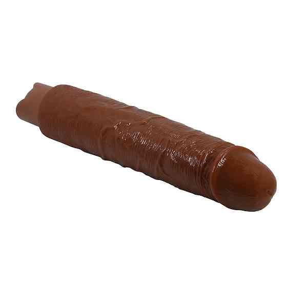 Реалістичний вібратор - Pretty Love Soren Realistic Vibrating Dildo Brown Sex Aura Київ