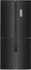 Холодильник Lodówka Amica FY5059.6DFX z zamrażalnikiem dolnym 181,5 cm Czarna Киев - изображение 1