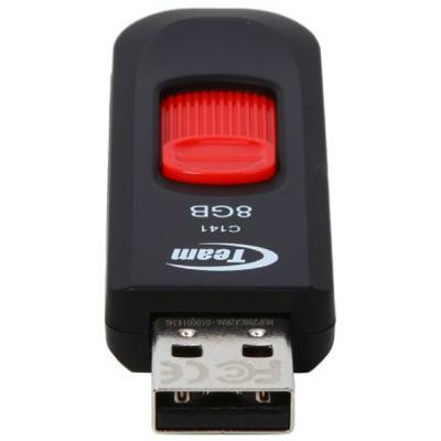 USB флеш накопичувач Team 8GB C141 Red USB 2.0 (TC1418GR01) Вінниця - фото 4