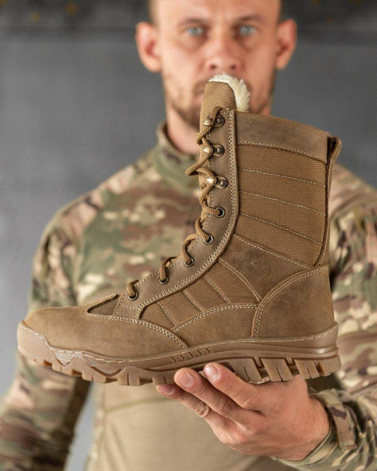 Зимние тактические ботинки  typhoon  на меху ВТ4672 Одесса - изображение 5