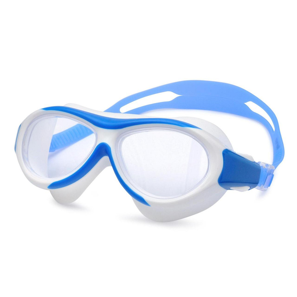 Дитяча маска для плавання Renvo Karu JR Anti-fog Білий Синій OSFM (1SM100-0403) Київ - фото 1
