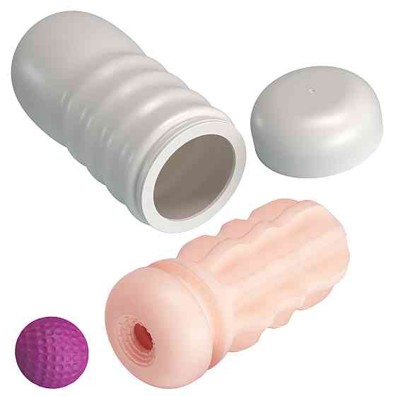 Мастурбатор PRETTY LOVE Flora Vacuum Cup, TPE, тілесний колір Sex Aura Київ