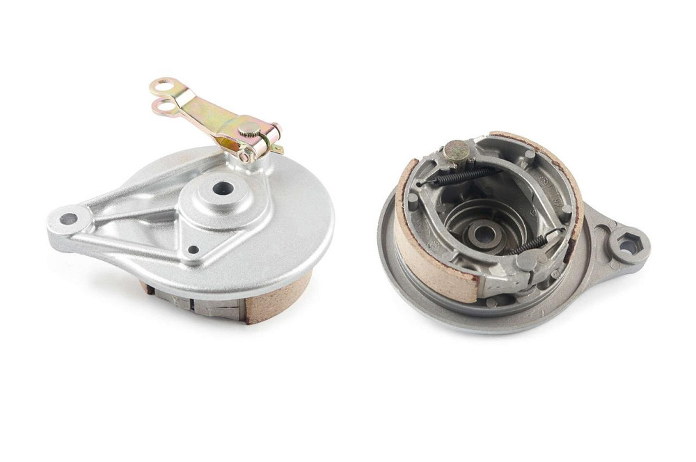 Кришка барабана гальмівного (зад) мопед Дельта (+колодки) Мукачево - фото 1