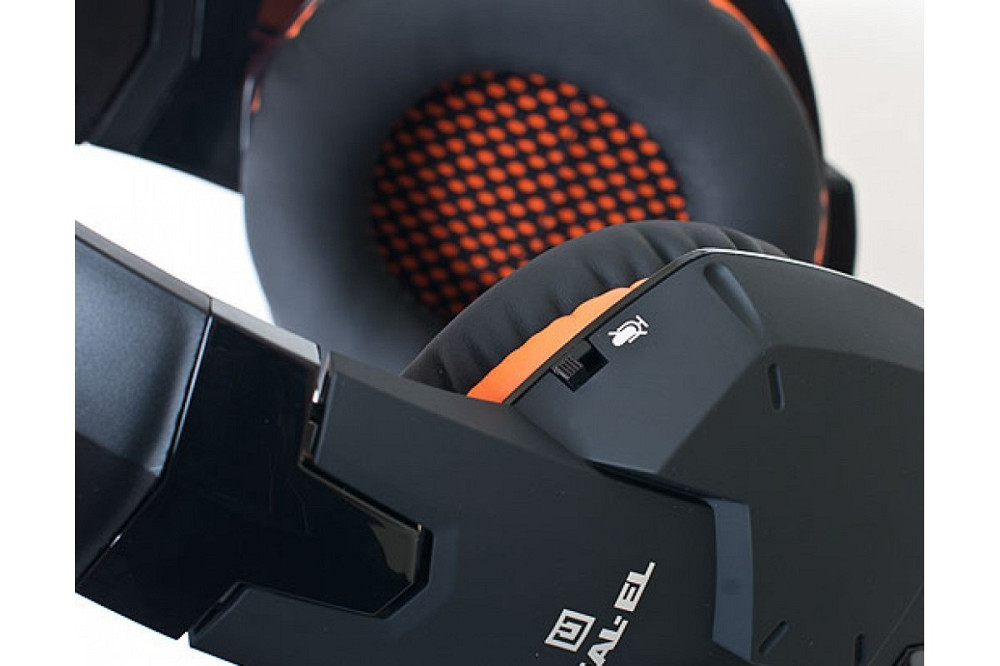 Гарнітура REAL-EL GDX-7700 Black/Orange ( Помаранчевий ) Харьков - изображение 5