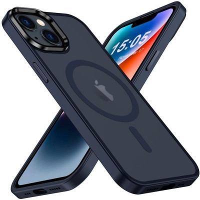 Чехол для мобильного телефона 2E Basic Apple iPhone 15 Plus Soft Touch MagSafe Cover Dark Blue (2E-IPH-15PRM-OCLS-DL) Винница - изображение 1